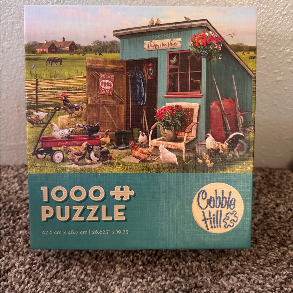 Cobble Hill Farmhouse Puzzle 1000 Pieces